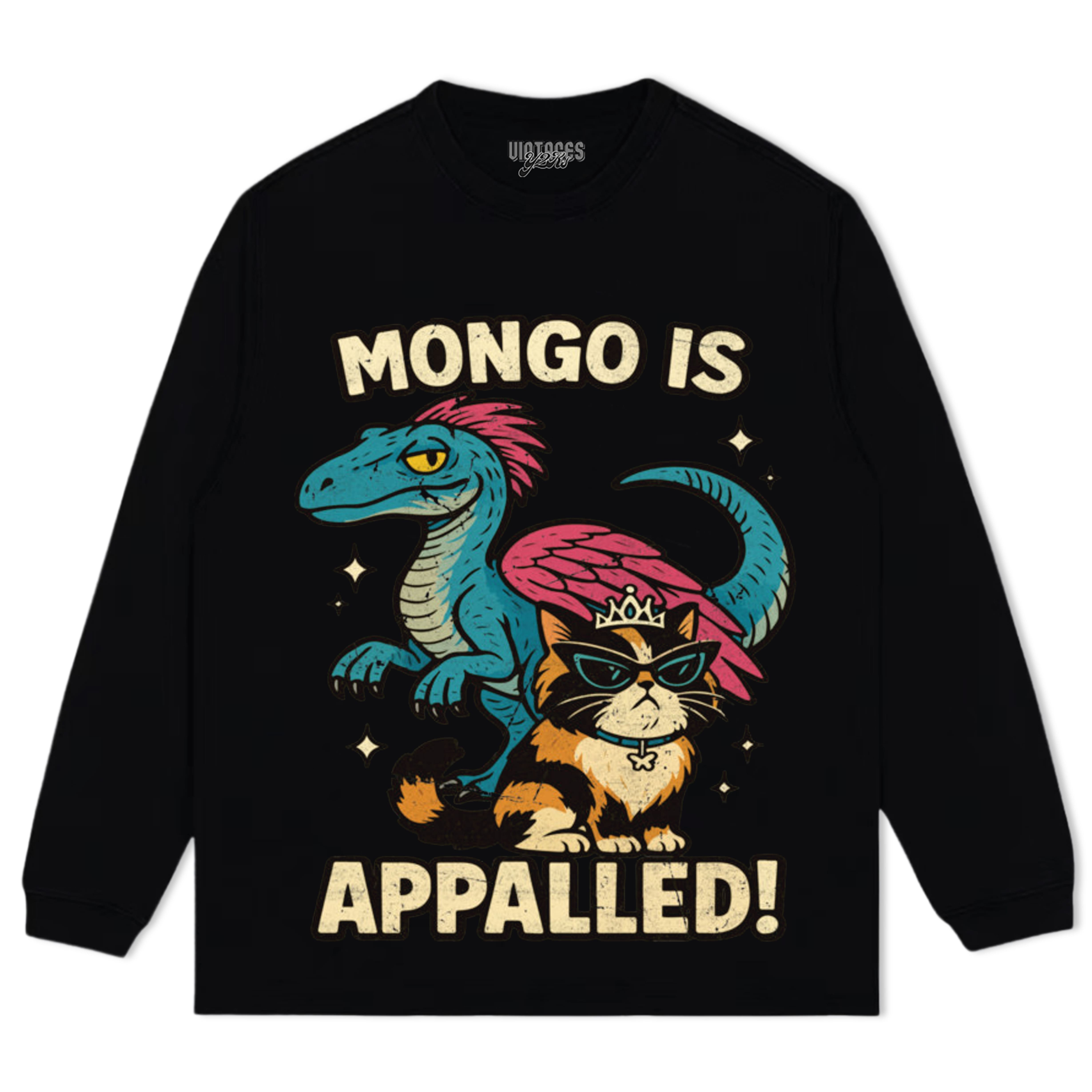 MONGO IS APPALLED! DUNGEON CRAWLER CARL TEE & LS & HOODIE