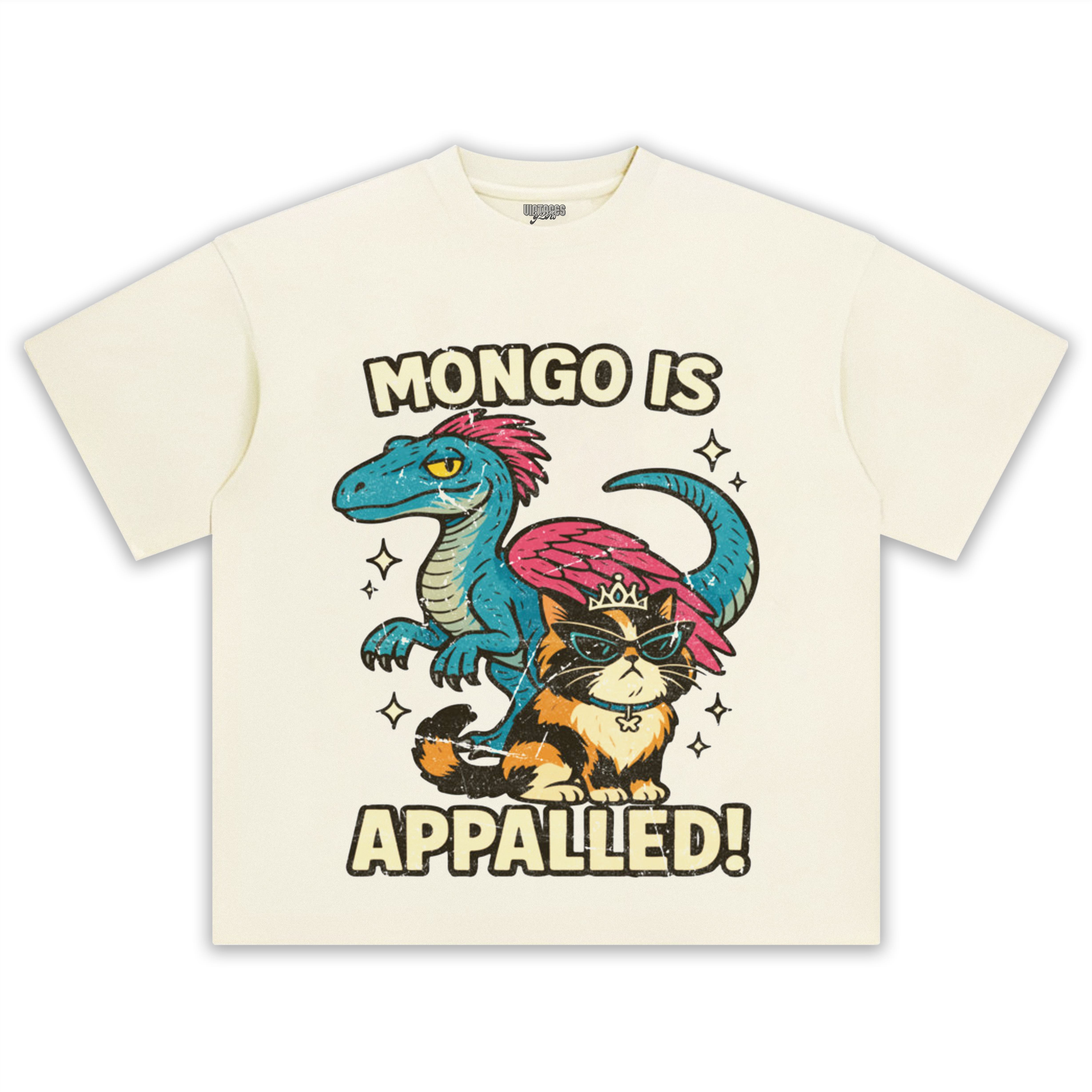 MONGO IS APPALLED! DUNGEON CRAWLER CARL TEE & LS & HOODIE