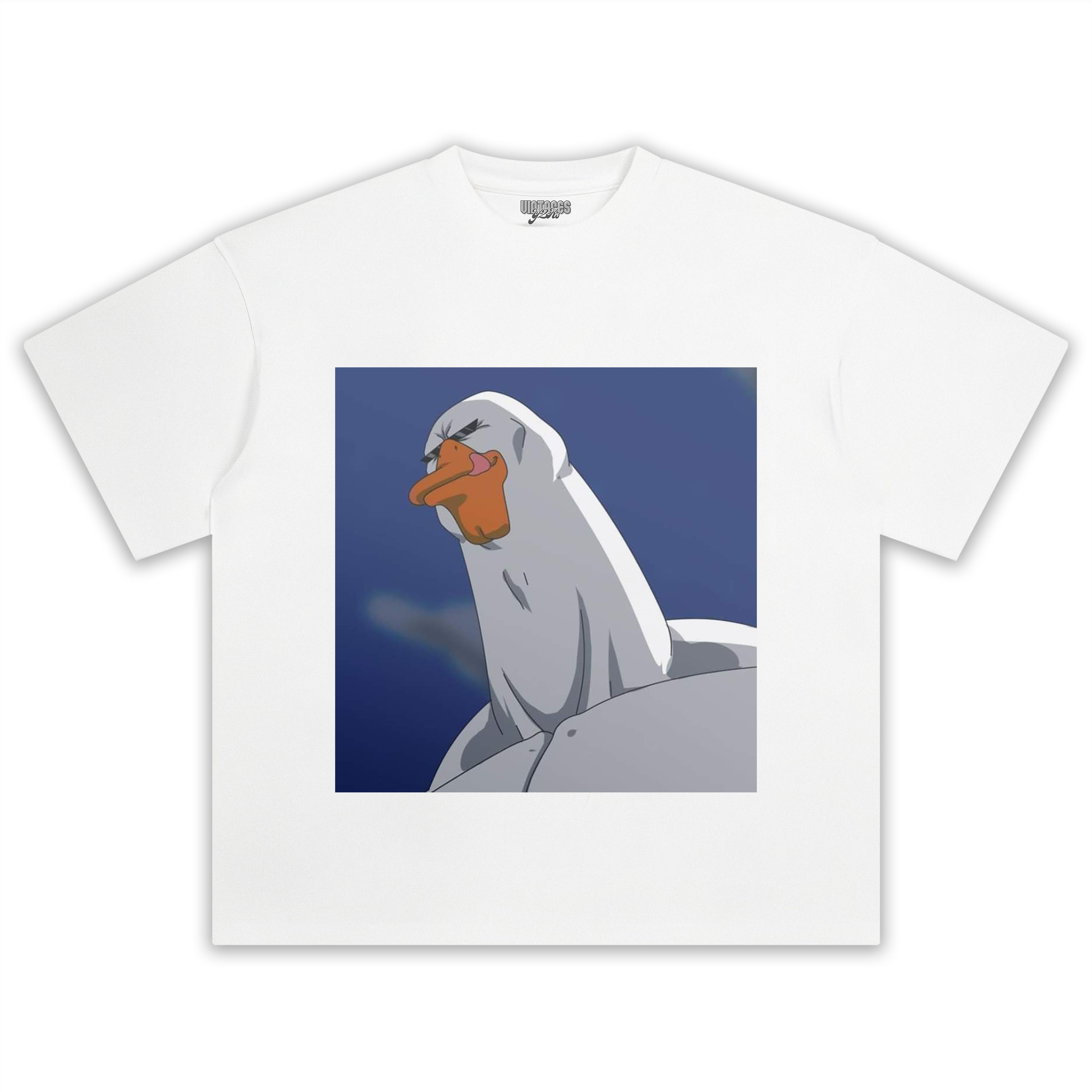 MUSCLE GOOSE MEME V2 TEE & LS & HOODIE