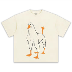 MUSCLE GOOSE TEE & LS & HOODIE