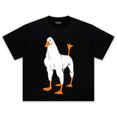 MUSCLE GOOSE TEE & LS & HOODIE