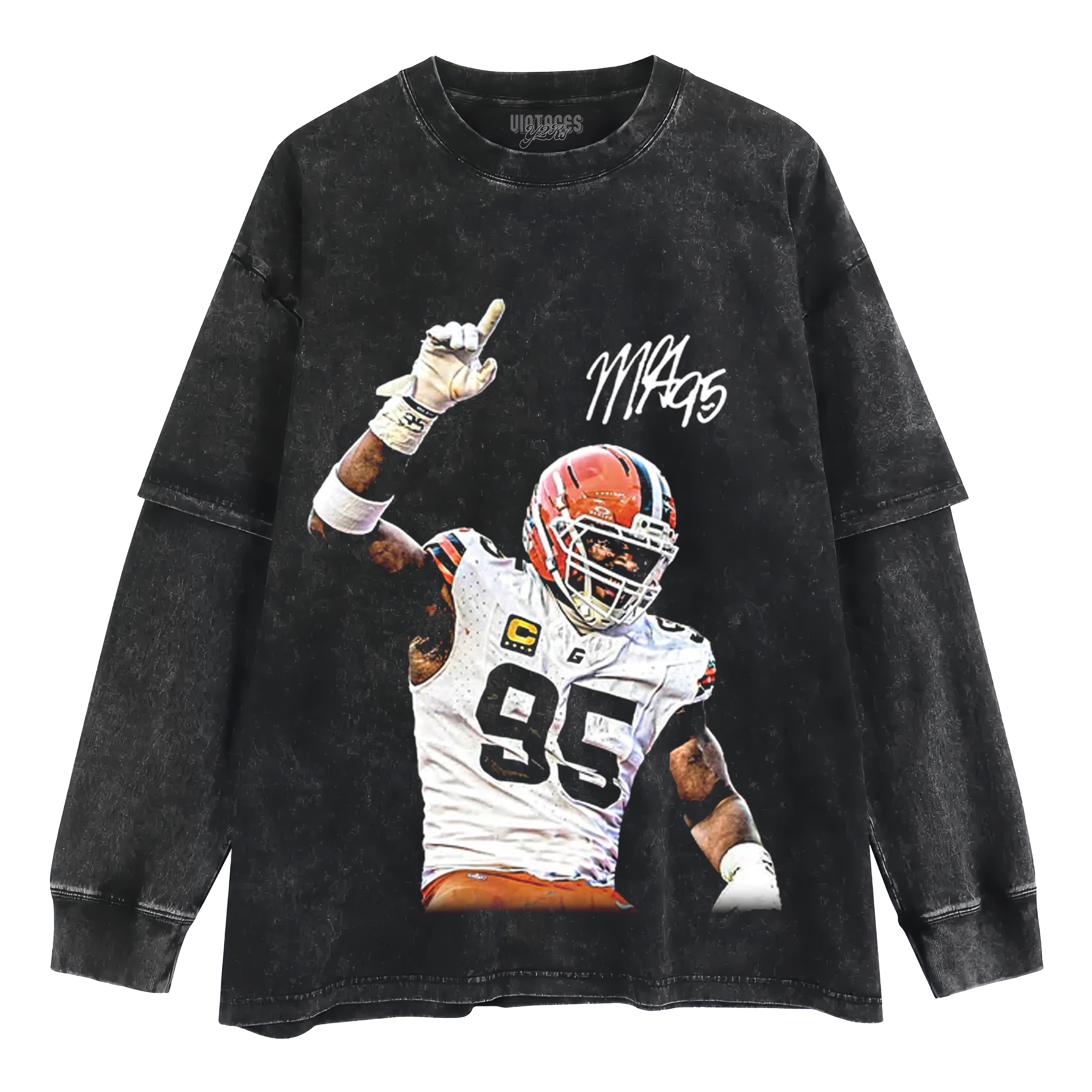 MYLES GARRETT & SACK KING LAYERED LONG SLEEVE