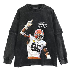 MYLES GARRETT & SACK KING LAYERED LONG SLEEVE