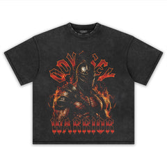ODYSSEY WARRIOR GRAPHIC STREETWEAR TANK TOP & TEE & LONG SLEEVE & LAYERED LS & HOODIE