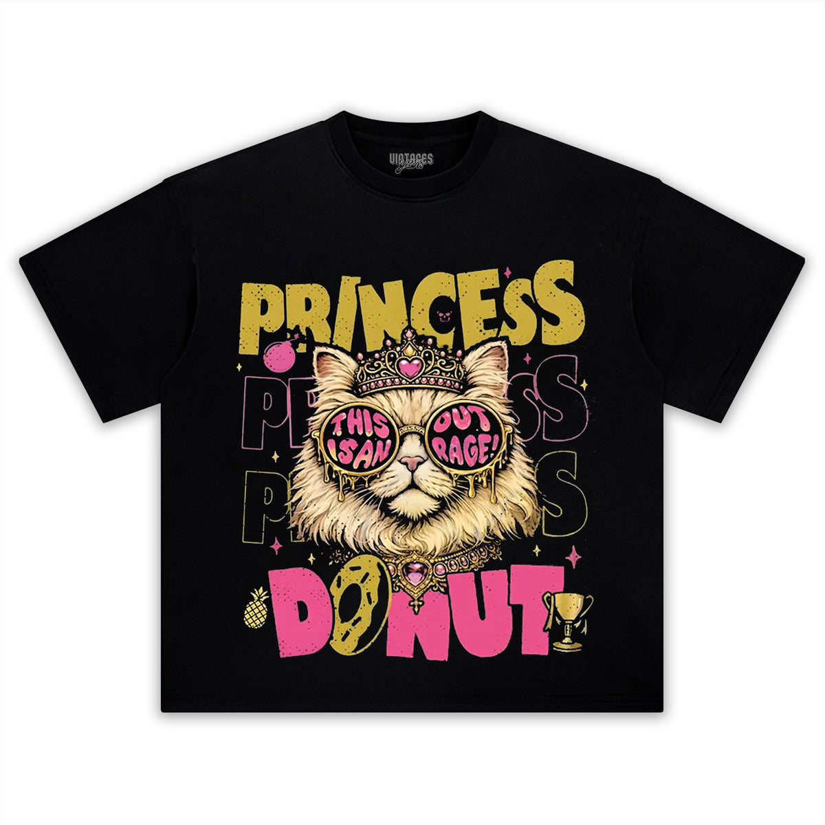 PRINCESS DONUT TEE & LS & HOODIE