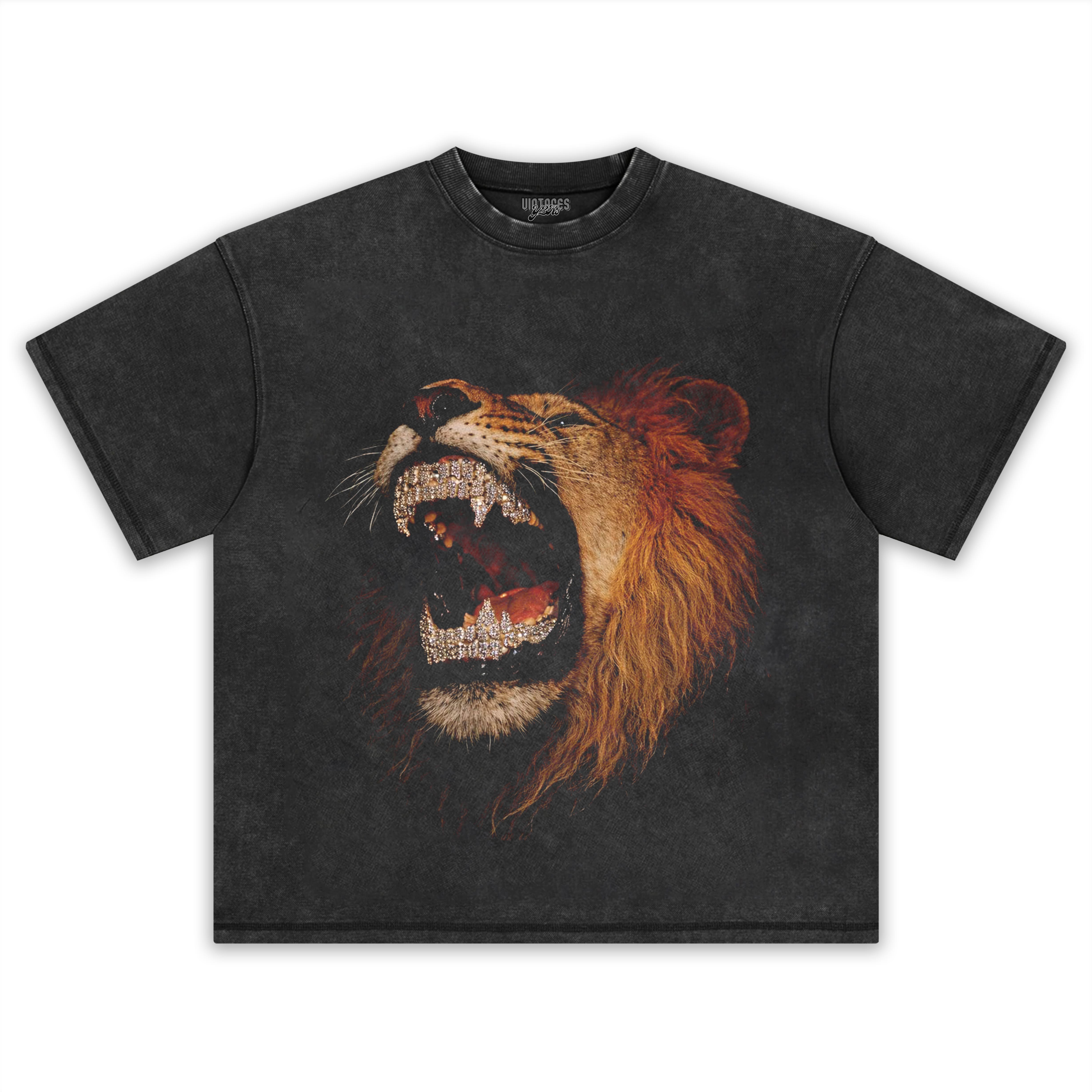 RETRO STREET STYLE & BLACK LION TANK TOP & TEE & LONG SLEEVE & LAYERED LS & HOODIE