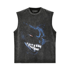RETRO STREET STYLE & DARK CAT TANK TOP & TEE & LONG SLEEVE & LAYERED LS & HOODIE