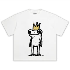 SAD KING FROG TEE & LS