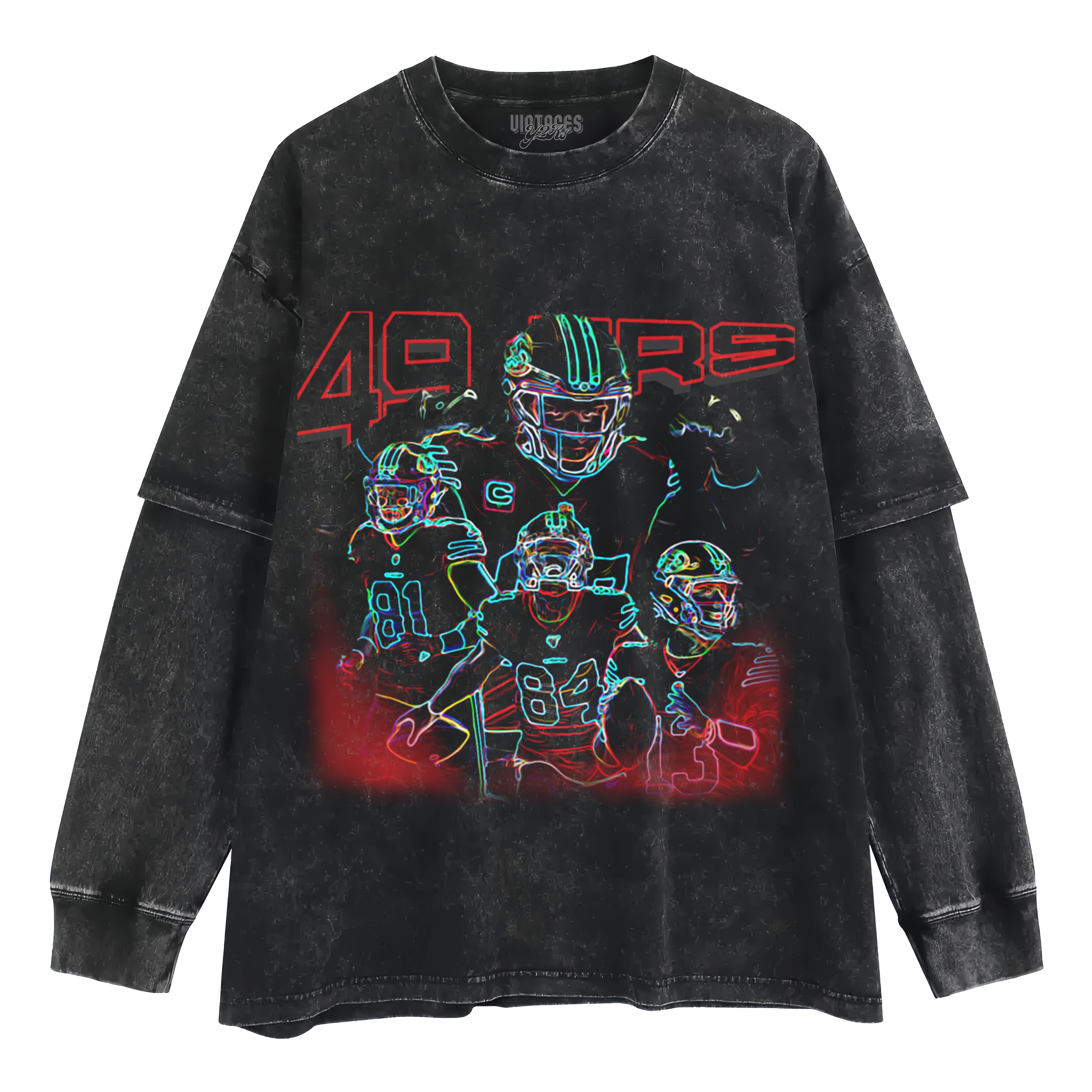 SAN FRANCISCO 49ERS LAYERED LONG SLEEVE