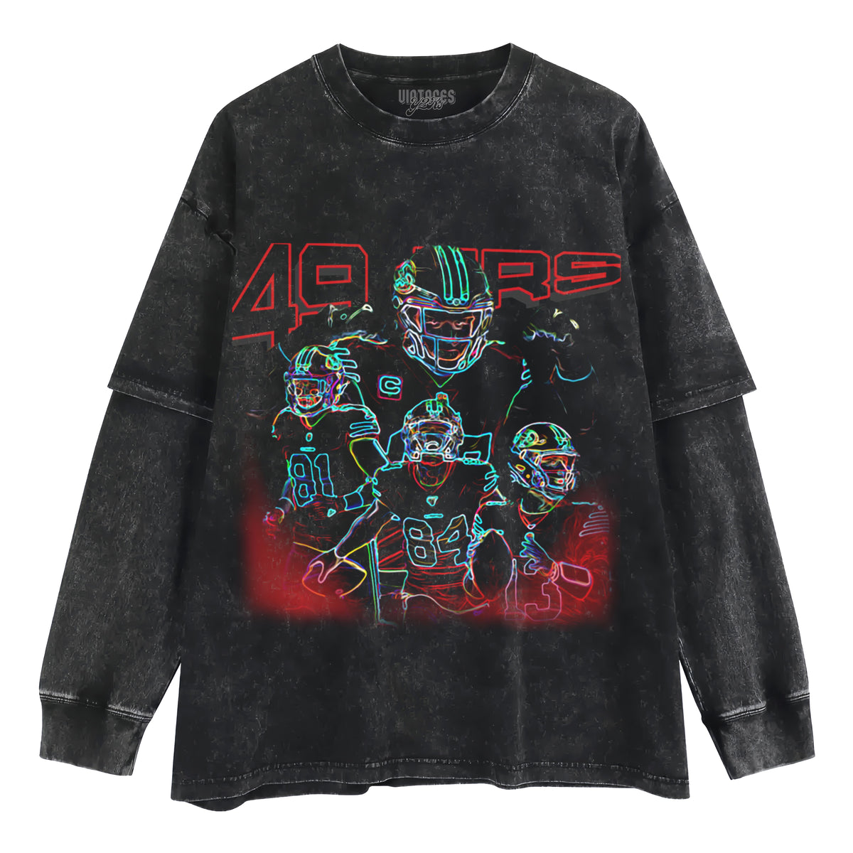 SAN FRANCISCO 49ERS LAYERED LONG SLEEVE