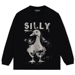 SILLY GOOSE CROP TEE & LS & HOODIE