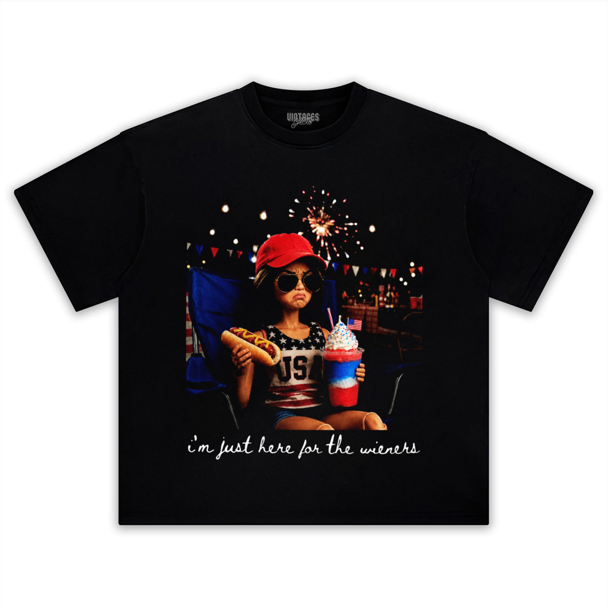 THE FIREWORKS FUNNY 4TH OF JULY - BARBIE DOLL MEME V2 TANK TOP & TEE & LONG SLEEVE & LAYERED LS & HOODIE
