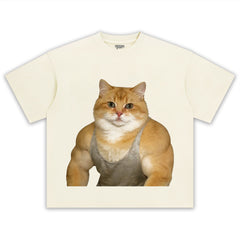 THE FITNESS CAT V2 TANK TOP & TEE & LONG SLEEVE & LAYERED LS & HOODIE