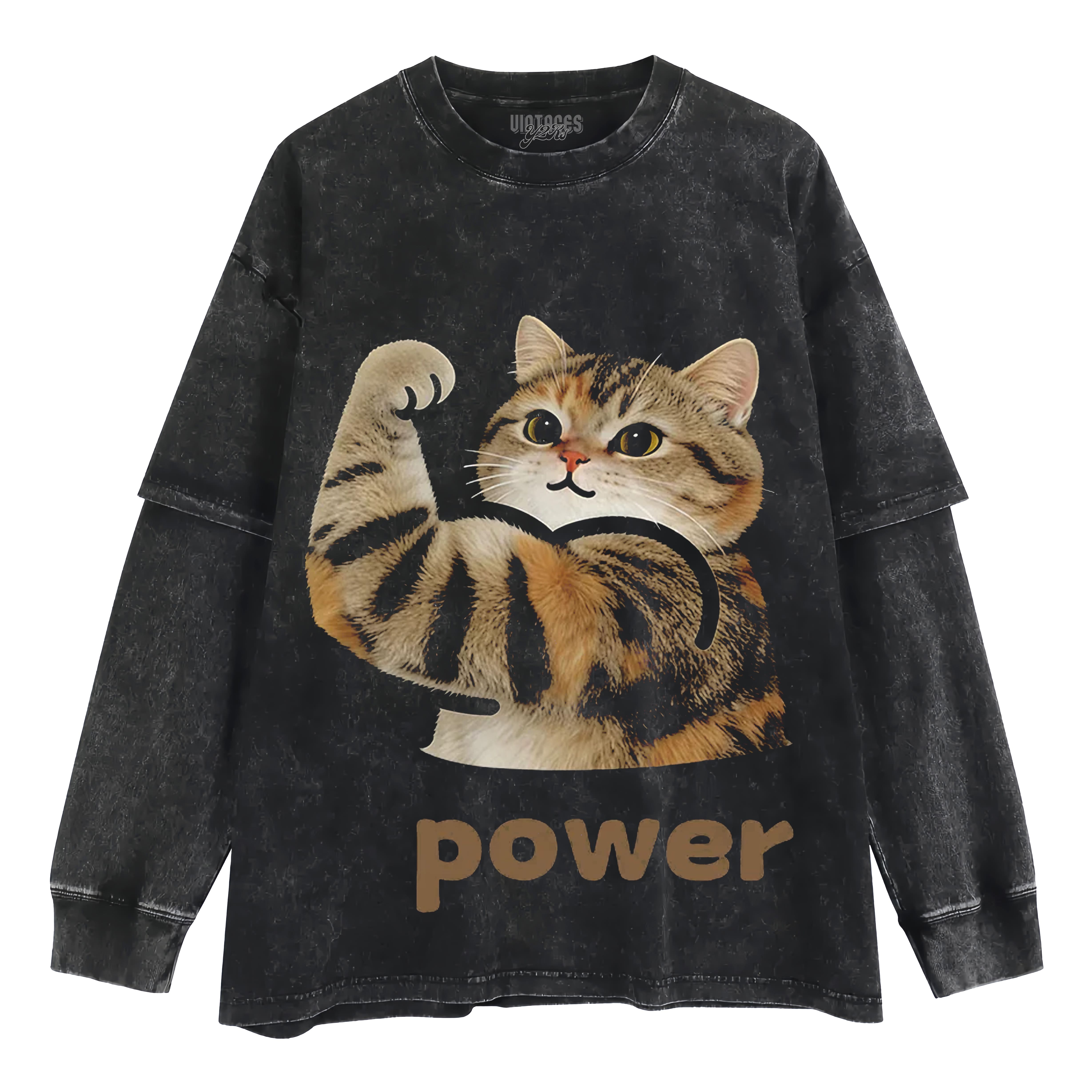 THE FITNESS CAT V3 TANK TOP & TEE & LONG SLEEVE & LAYERED LS & HOODIE