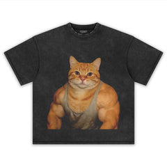 THE FITNESS CAT V4 TANK TOP & TEE & LONG SLEEVE & LAYERED LS & HOODIE