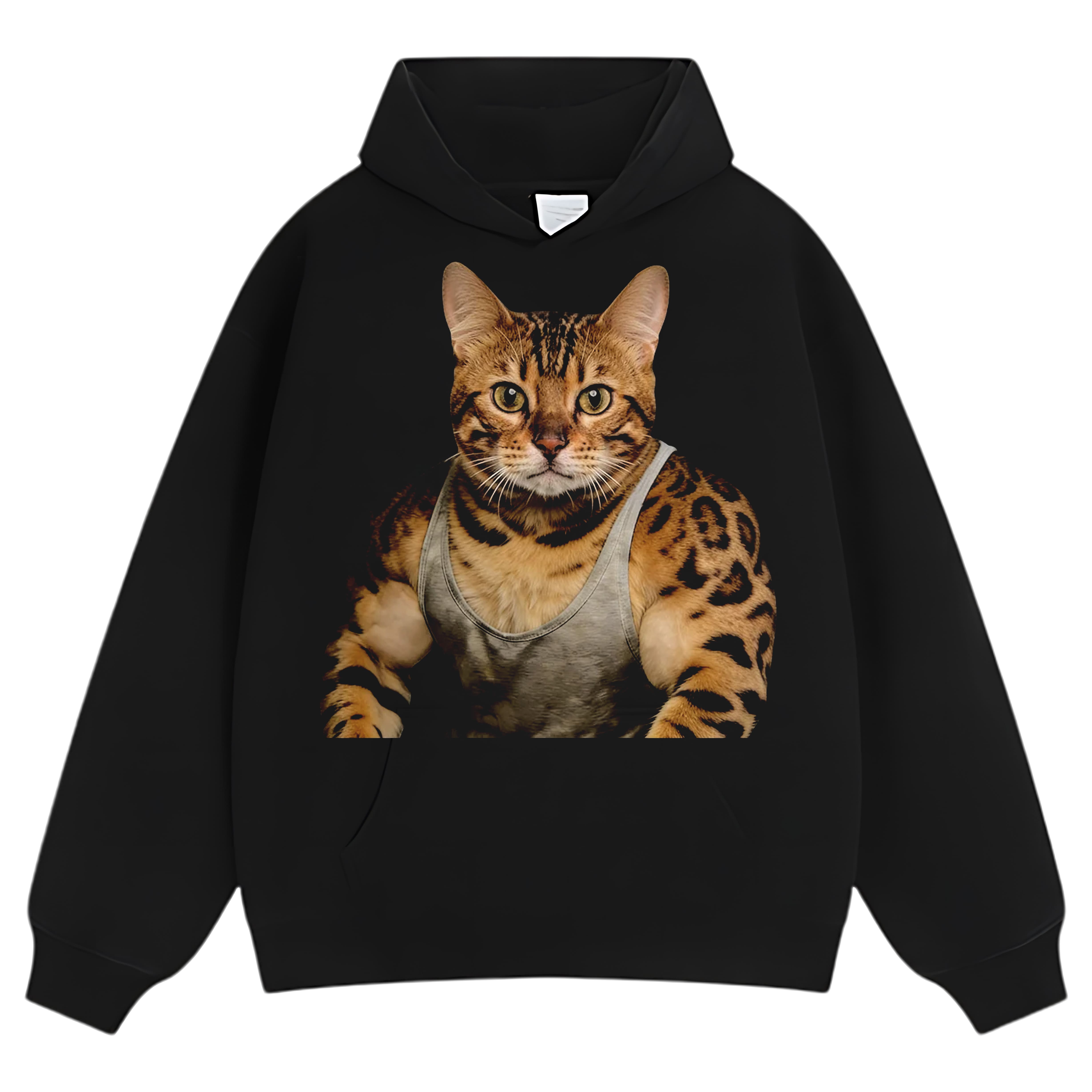 THE FITNESS CAT V8 TANK TOP & TEE & LONG SLEEVE & LAYERED LS & HOODIE