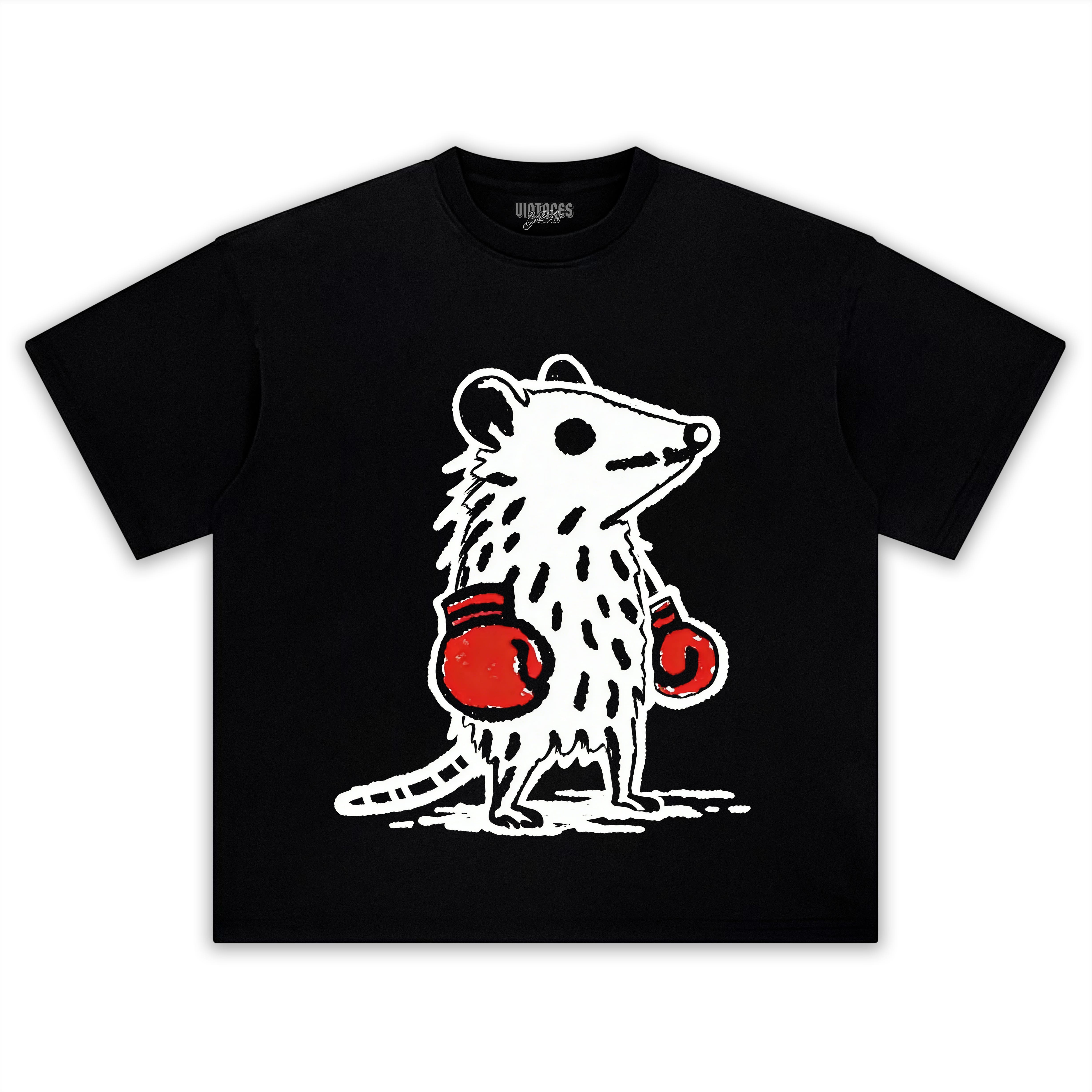 THE MOUSE BOXER TANK TOP & TEE & LONG SLEEVE & LAYERED LS & HOODIE