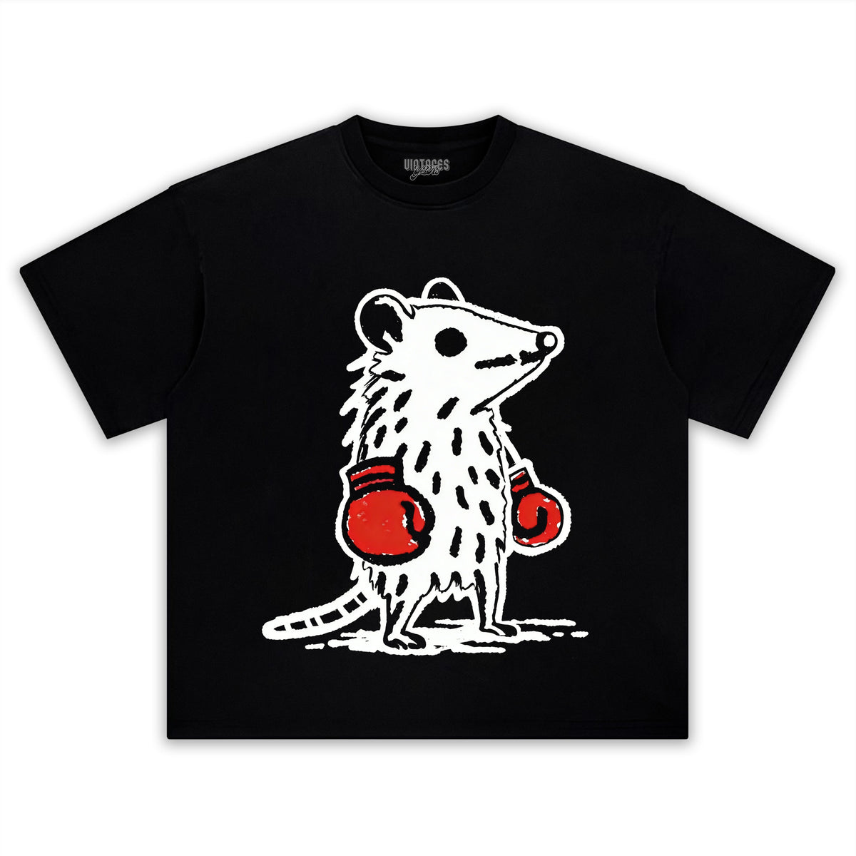 THE MOUSE BOXER TANK TOP & TEE & LONG SLEEVE & LAYERED LS & HOODIE