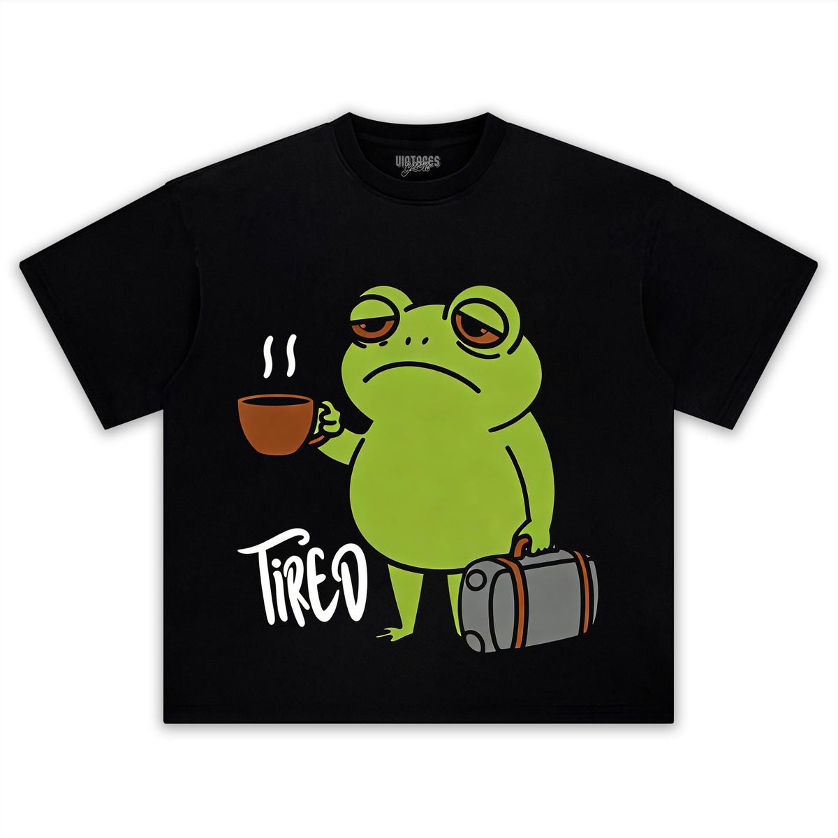 TIRED FROG TEE & LS & HOODIE