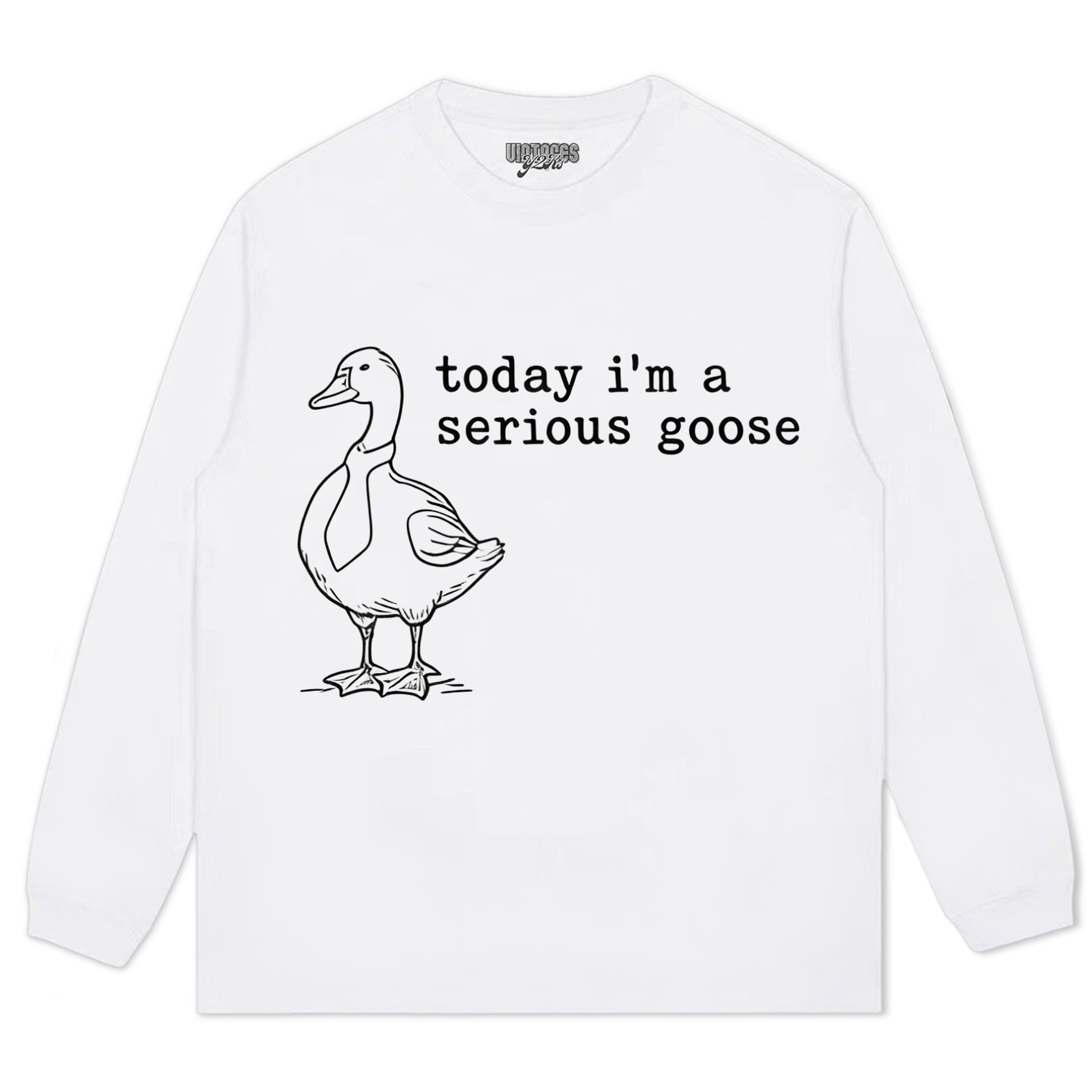 TODAY I'M A SERIOUS GOOSE V2 TEE & LS & HOODIE