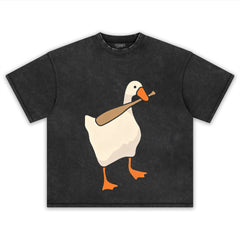 UNTITLED MEME GOOSE FUNNY GAME TEE & LS & HOODIE