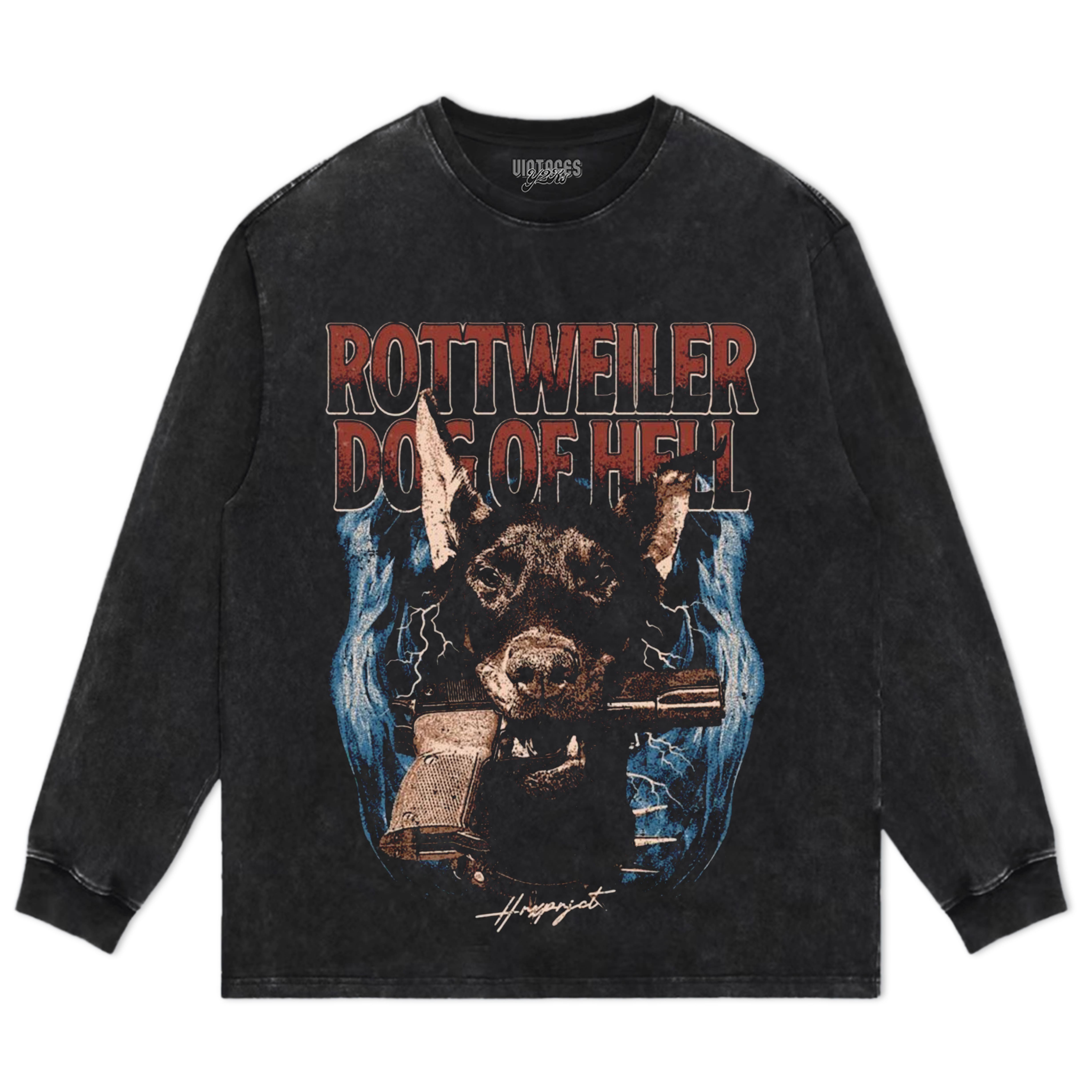 VINTAGE DOBERMAN PINSCHER STREETWEAR V3 TANK TOP & TEE & LONG SLEEVE & LAYERED LS & HOODIE