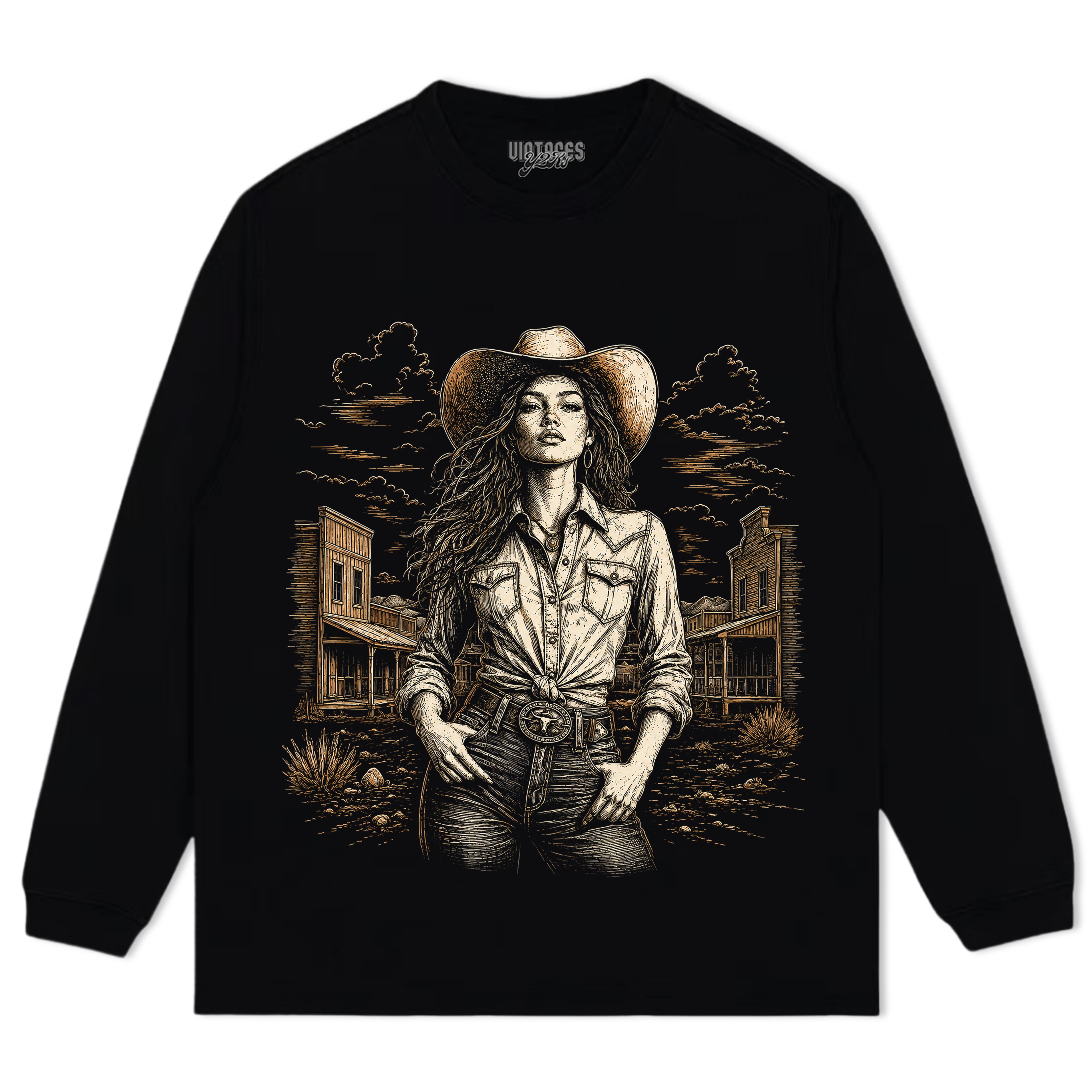 WESTERN RODEO FASHION TANK TOP & TEE & LONG SLEEVE & LAYERED LS & HOODIE
