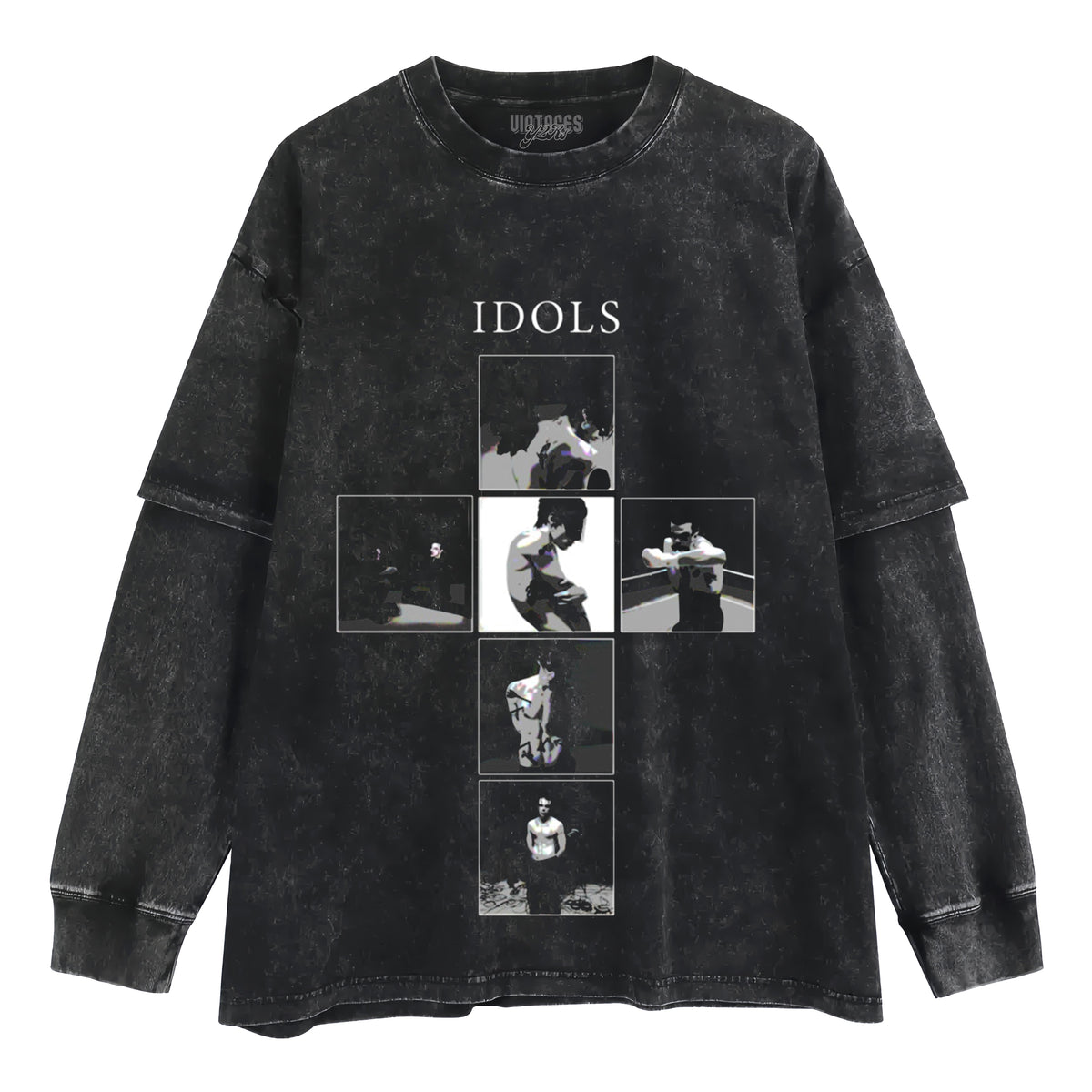 YUNGBLUD 90S VINTAGE ALBUM LAYERED LONG SLEEVE